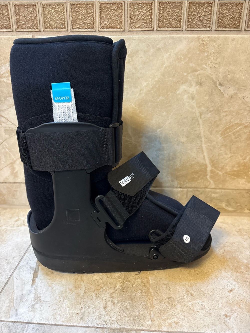 FORM FIT Medical Walking Boot Brace OSSUR Formfit Air Walker Lowtop LARGE